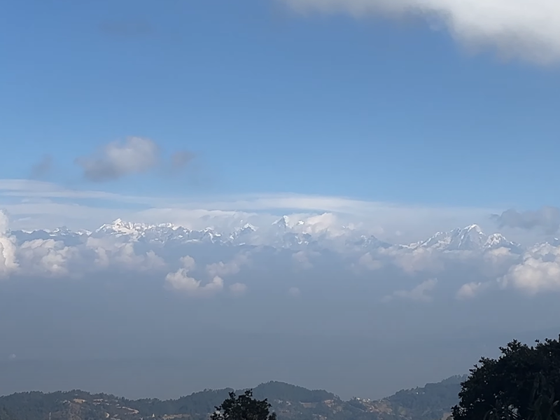 Views from pulchowki trek