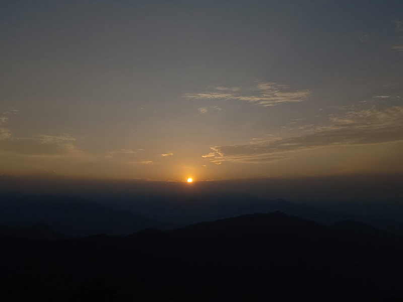 sunrise from Nagarkot