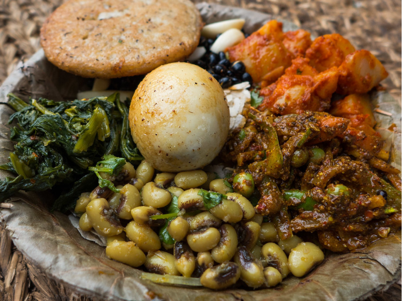 Traditional Newari Dish