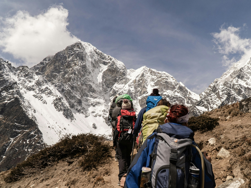 Trekking in Mountain