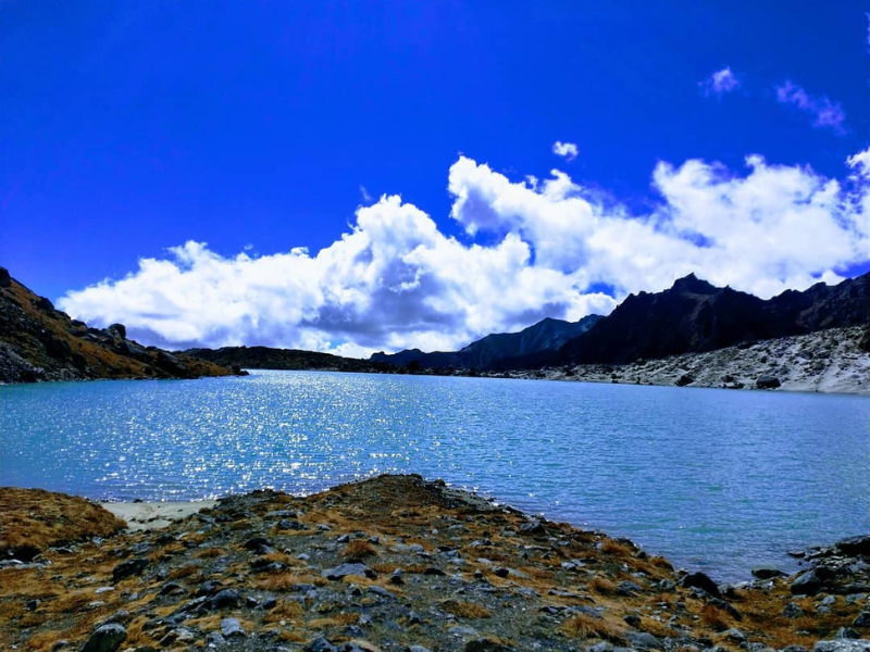 Dudh Kunda Lake view