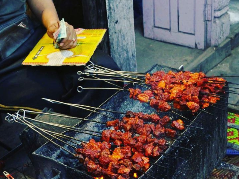 Low-Budget Kathmandu Street food, Low cost Kathmandu