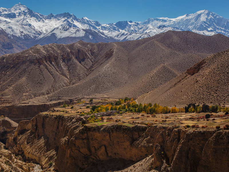 Upper Mustang during monsoon – one of the best monsoon treks in Nepal