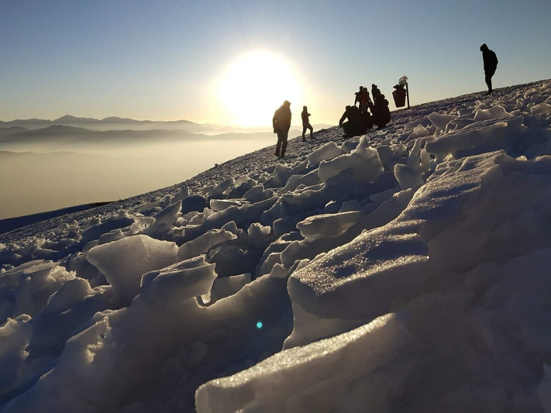 Sunrise at Sailung, Nepal