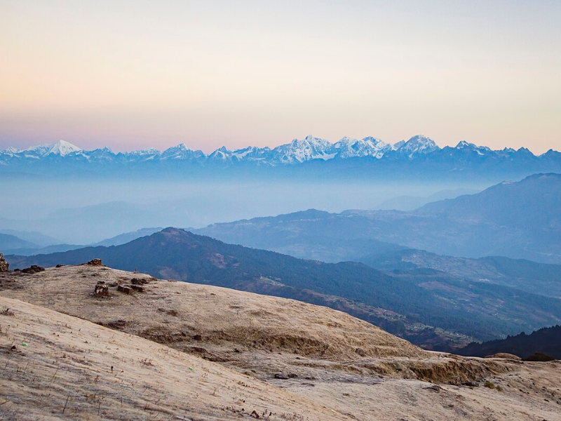Sailung hill in Nepal