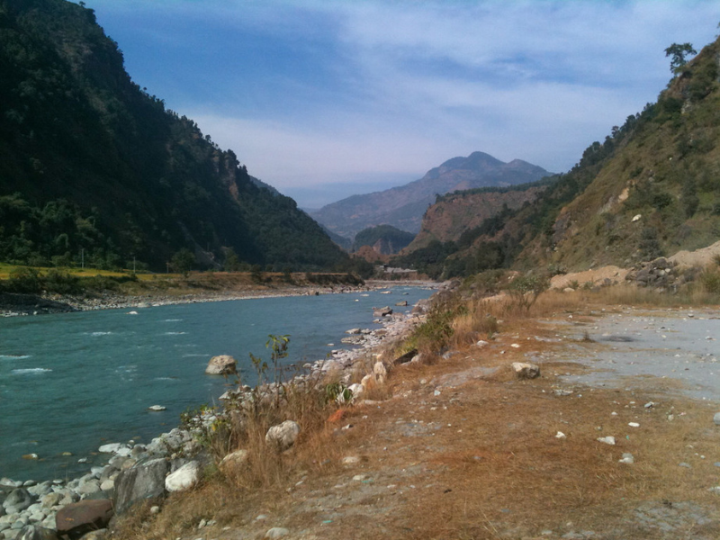 view of kali Gandaki River