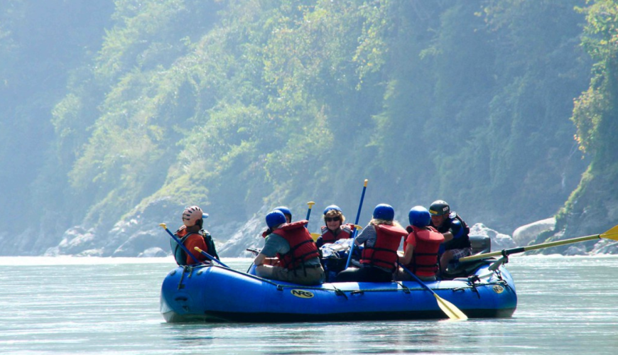 Rafting in Nepal