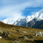 View of Langtang valley