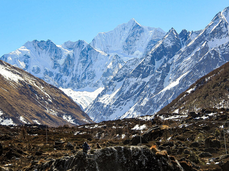 View of Mt. Ghyangchhempo