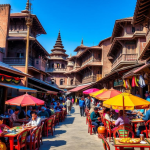 View of bhaktapur street