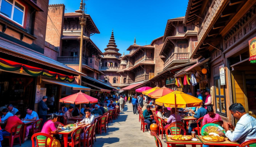 View of bhaktapur street